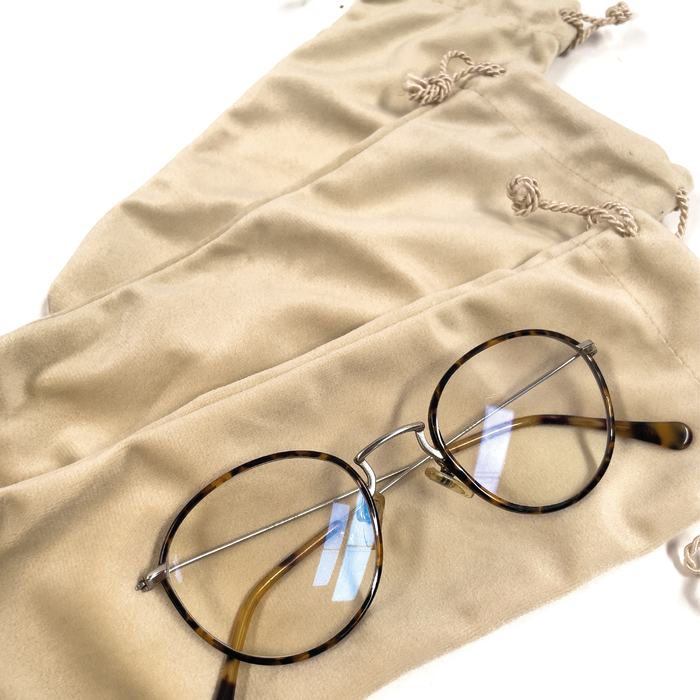 Bolsas de terciopelo para lentes 8.5x22cm
