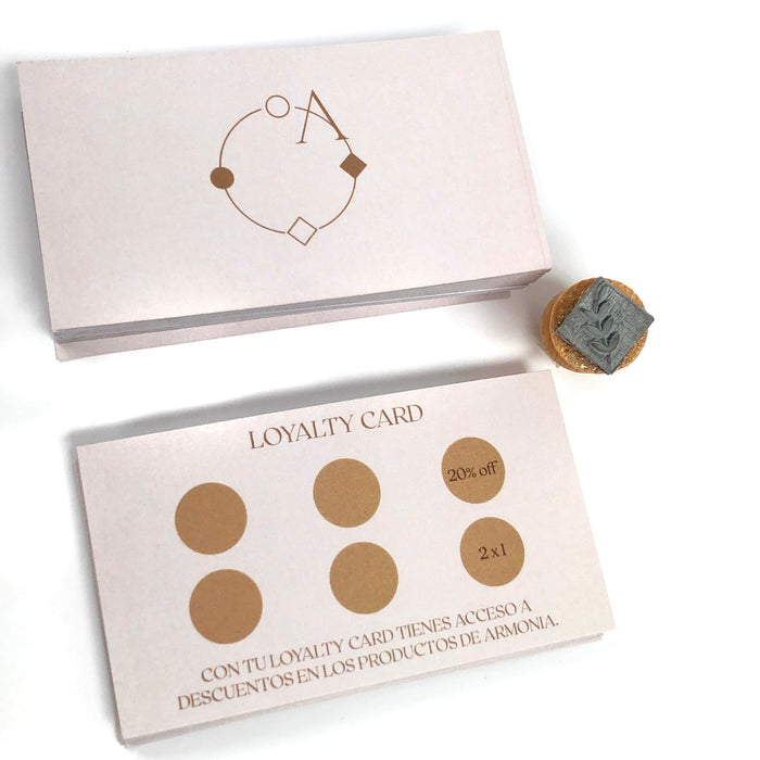 Sello personalizado 1x1 cm. con tu logo o diseño. Sello personalizado. Papelería ejecutiva. Mint Pages