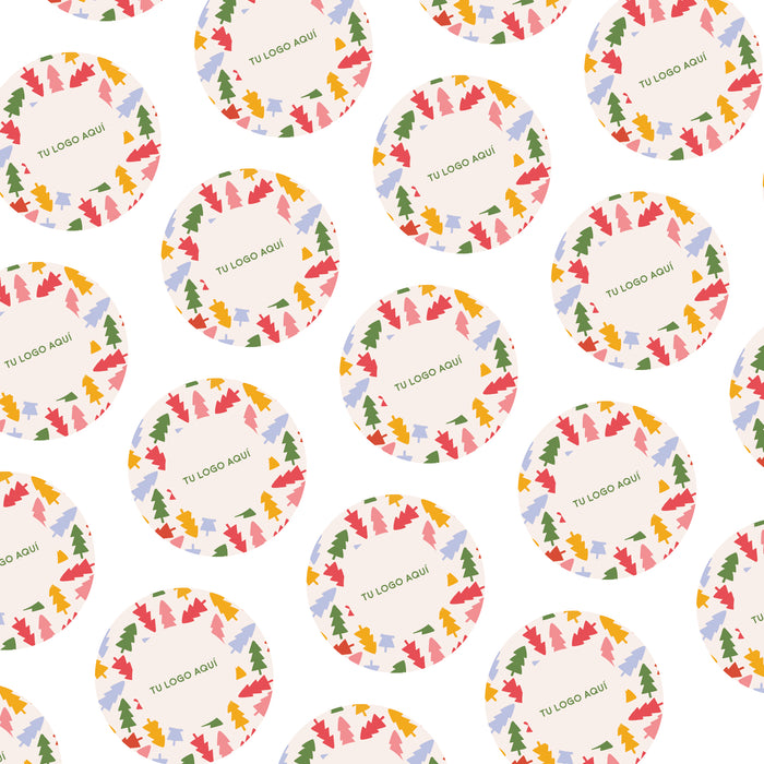 Stickers 5cm Navidad