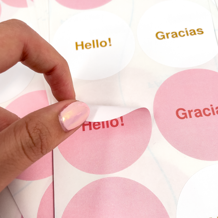 Kit Rosa Caja Grande Cartulina + Cartón