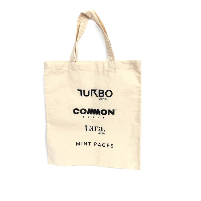 Tote bags personalizadas con tu diseño o logo. Bolsa de manta personalizada. Mint Pages