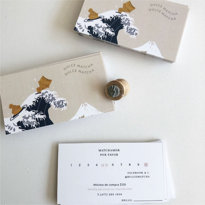 Kit de tarjetas de cliente frecuente con tu logo o diseño.  Tarjetas de cliente frecuente con sello. Tarjetas de fidelidad. Tarjetas de lealtad. Mint Pages