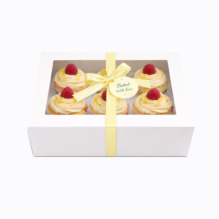 Caja 6 Cupcakes 19.5x29.5x9.5cm