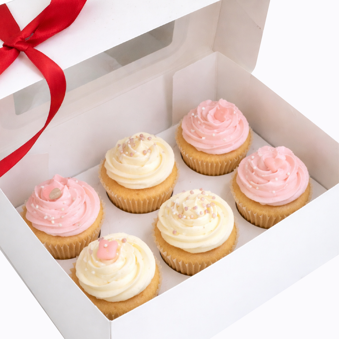 Caja 6 Cupcakes 19.5x29.5x9.5cm