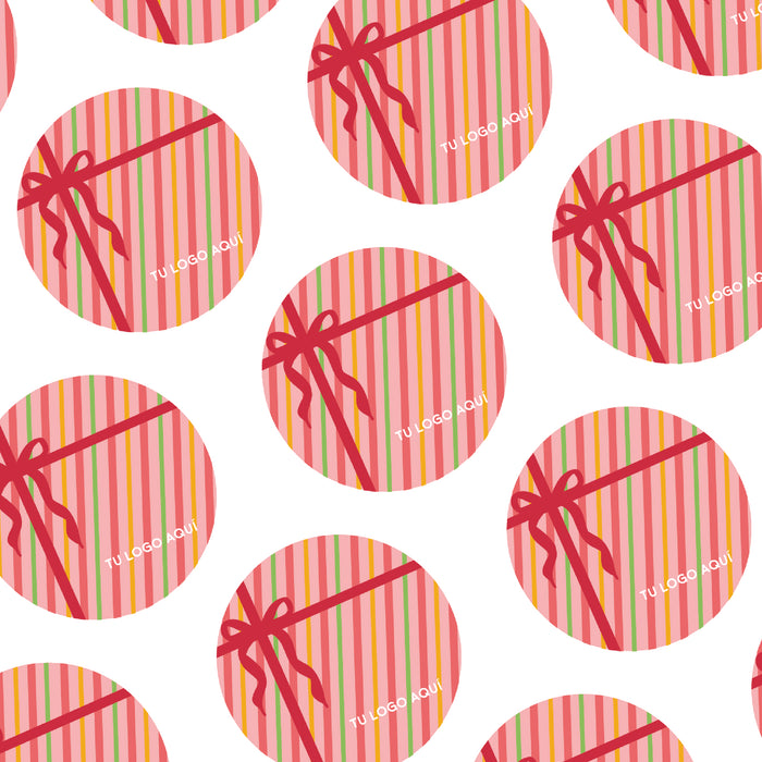 Stickers 9cm Navidad