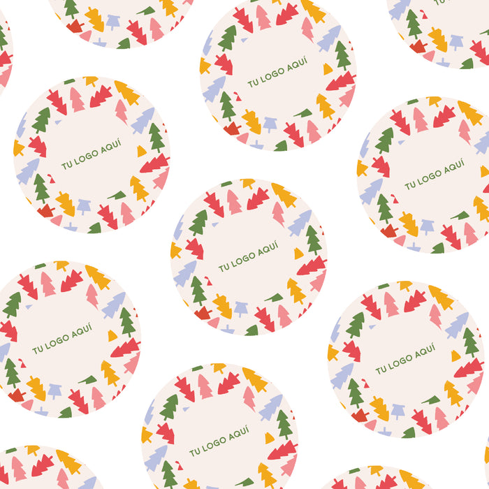 Stickers 9cm Navidad