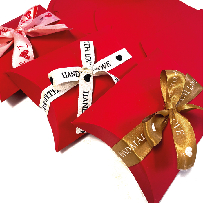 KIT 7 Almohadas Rojas + Listón