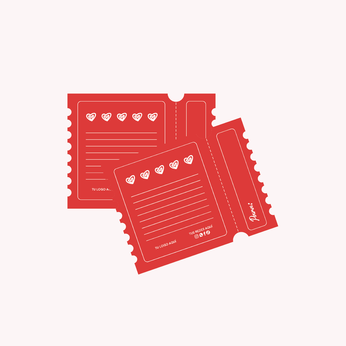 Thank you cards / Postales  San Valentín