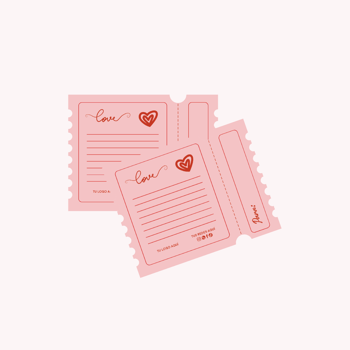 Thank you cards / Postales  San Valentín