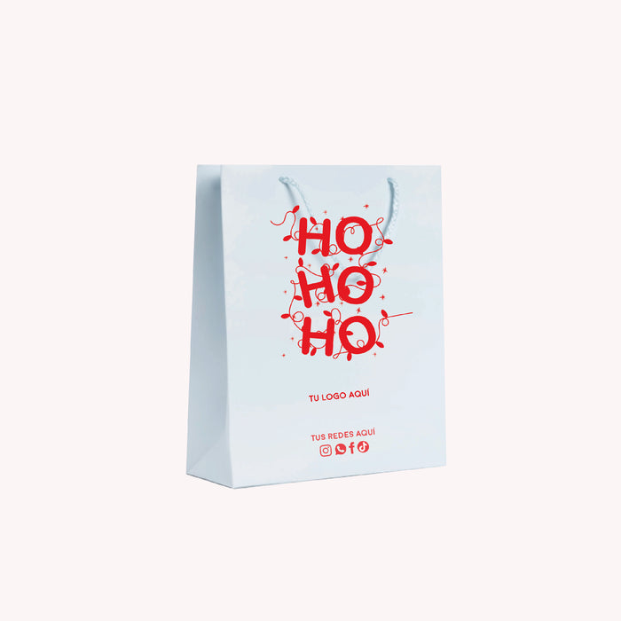 Bolsa de papel Navidad