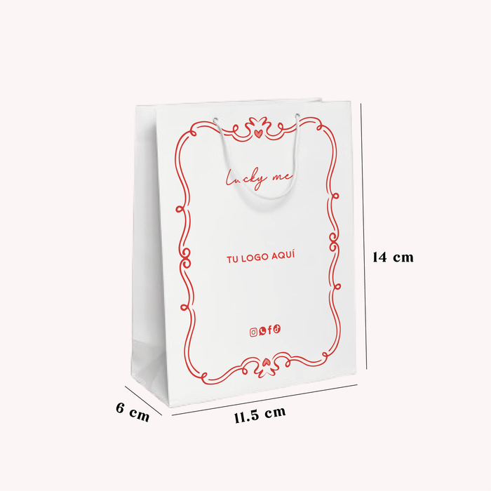 Bolsa de papel San Valentín