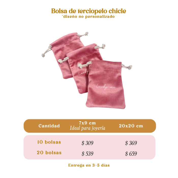 10 bolsas San Valentín