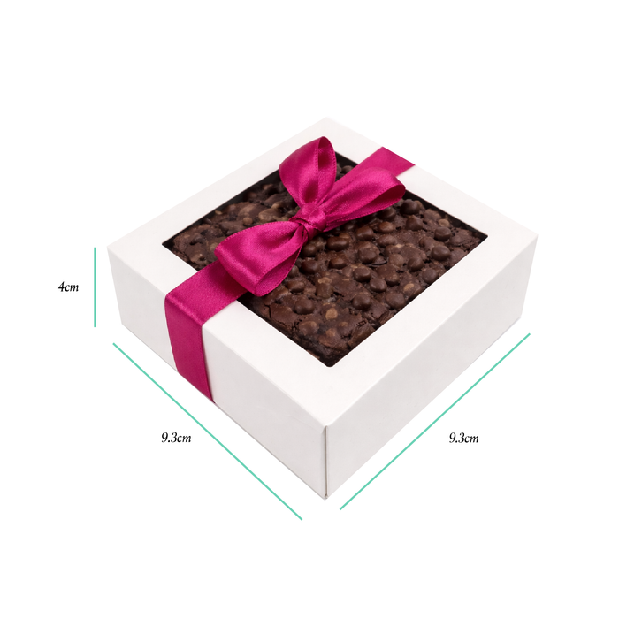 Caja 4 Brownies 9.3x9.3x4cm
