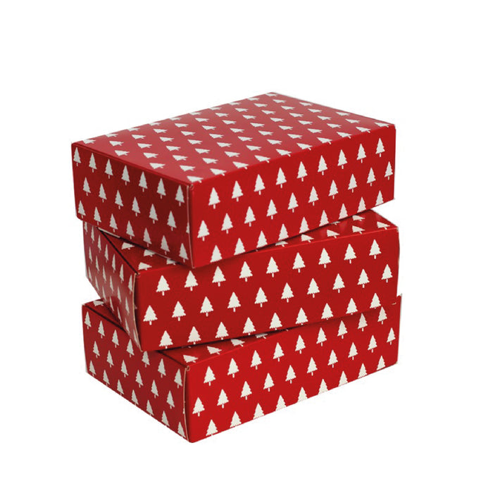 Caja Chica Navidad Roja