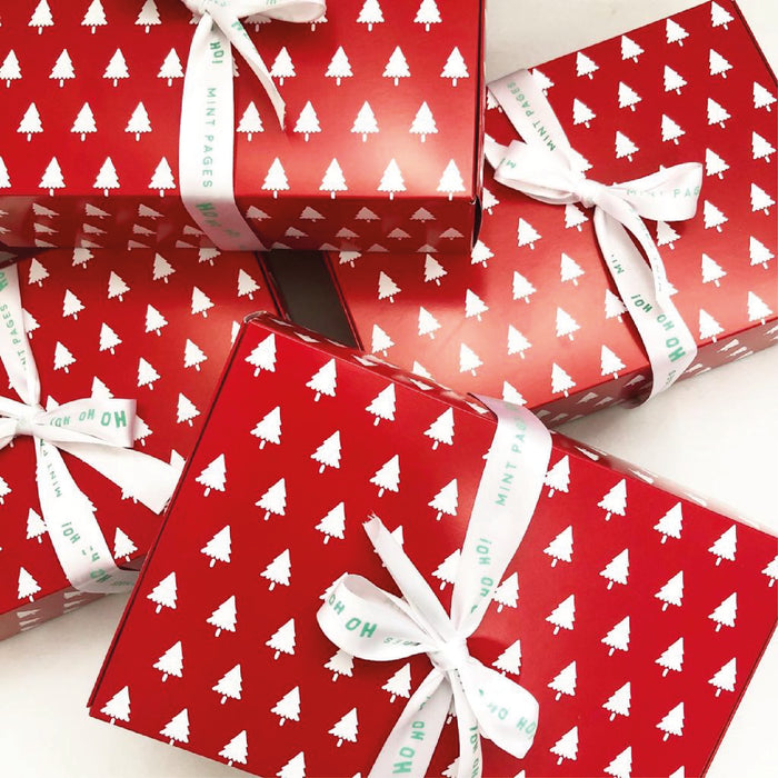 Caja Chica Navidad Roja