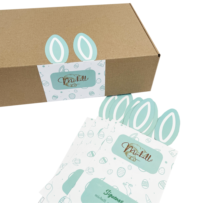 Stickers Para Cerrar Cajas Pascua