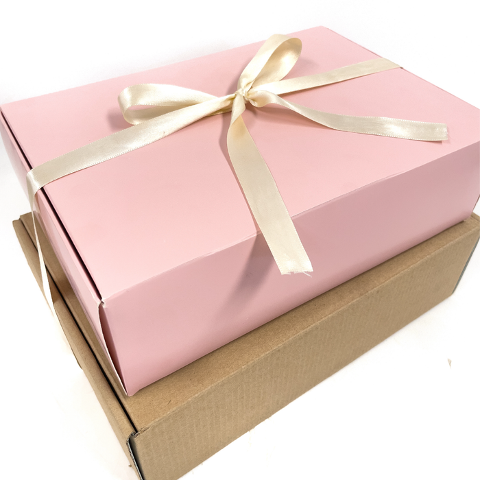 Kit Rosa Caja Grande Cartulina + Cartón