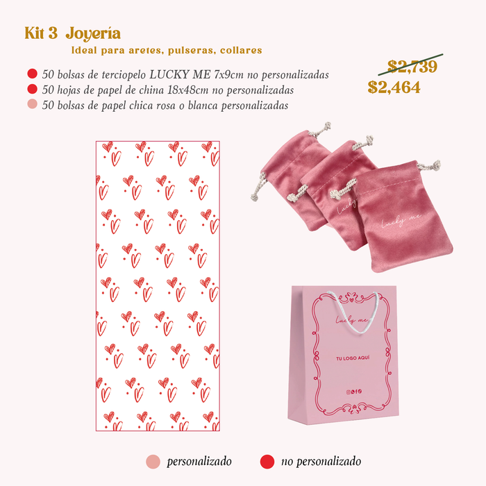 KIT 3 Joyería