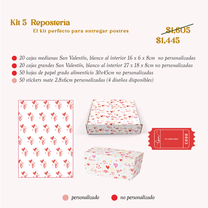 KIT 5 Repostería