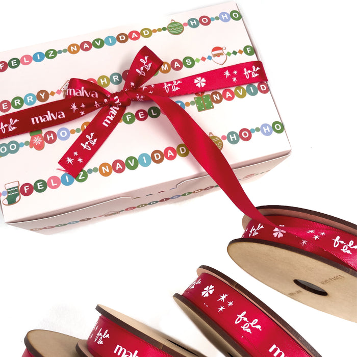 Listón de Navidad