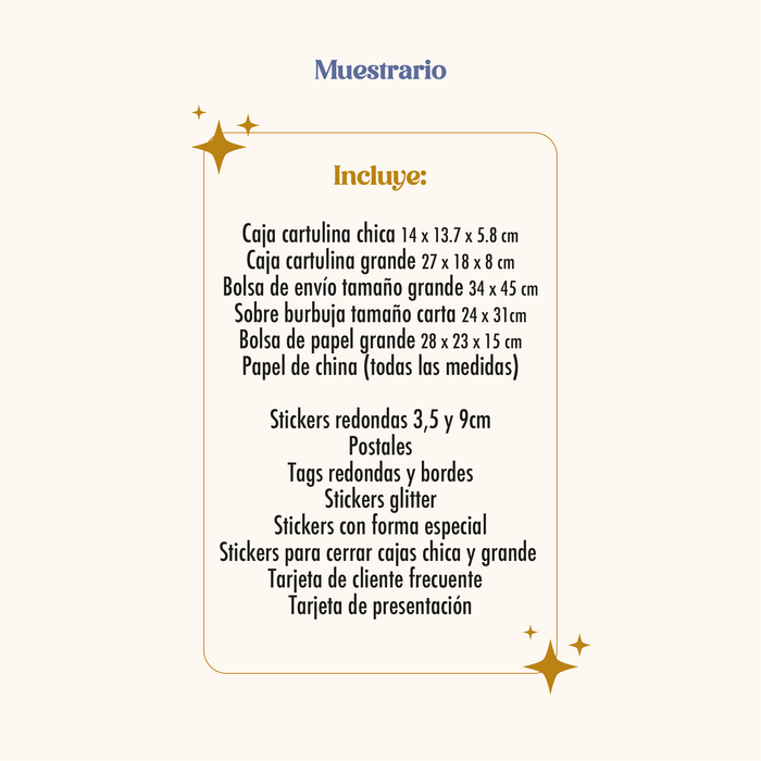 Muestrario