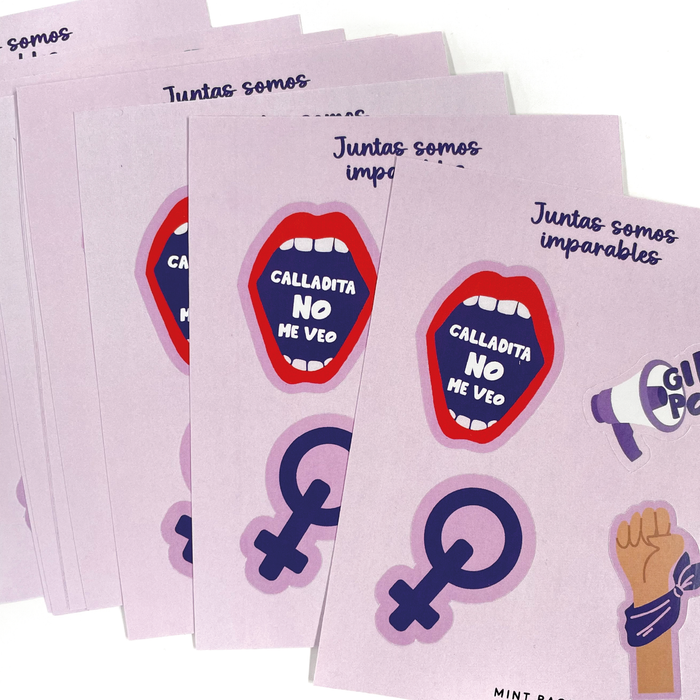 Planilla de Stickers