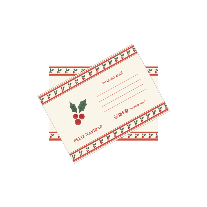 Thank you cards / Postales de Navidad