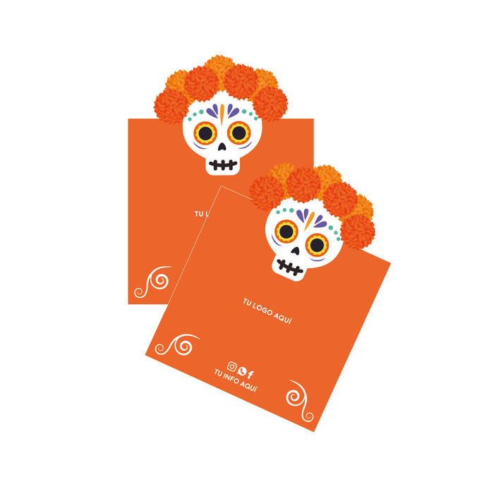 Thank you cards / Postales de Día de Muertos