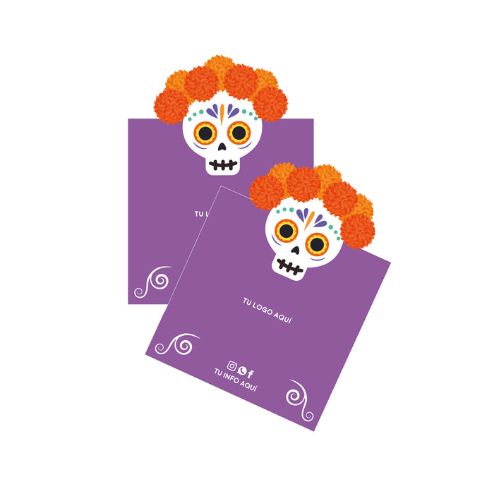 Thank you cards / Postales de Día de Muertos