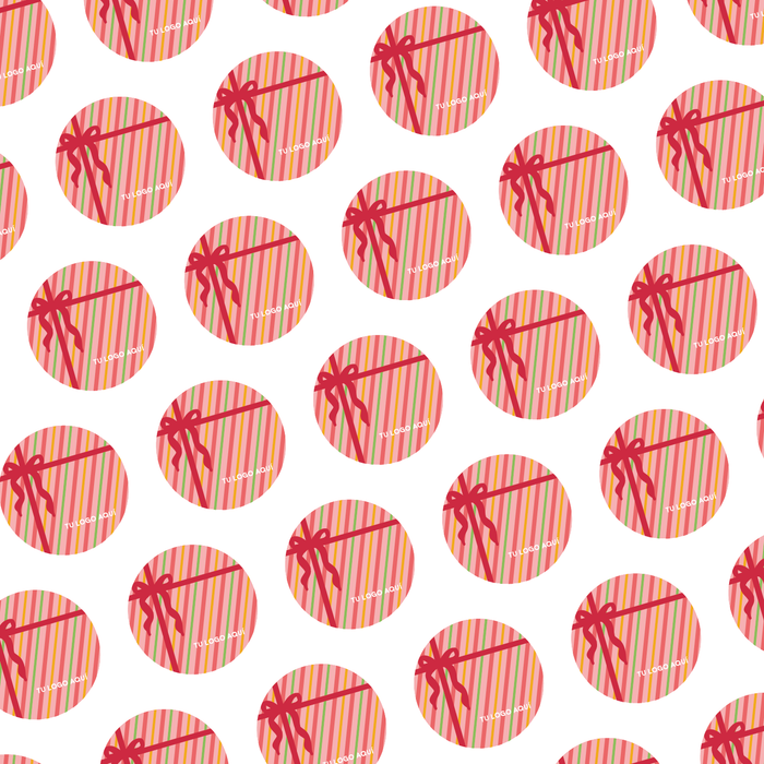 Stickers 3cm Navidad