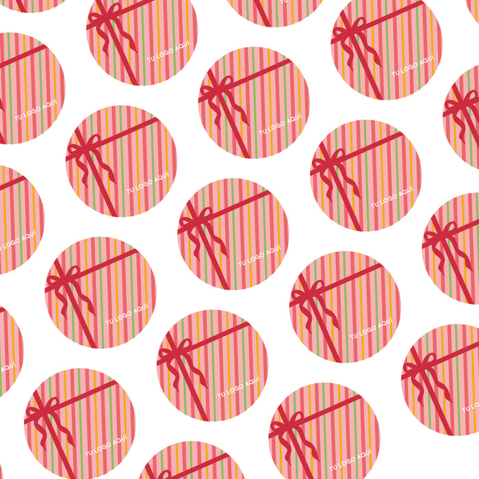Stickers 5cm Navidad