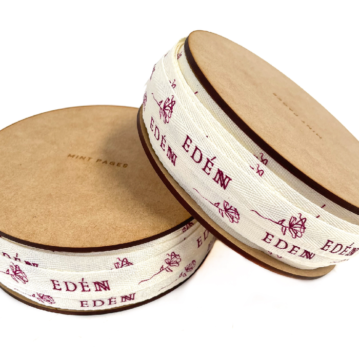 Listón algodón hueso 100 metros