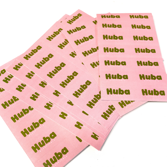 2x4 cm stickers