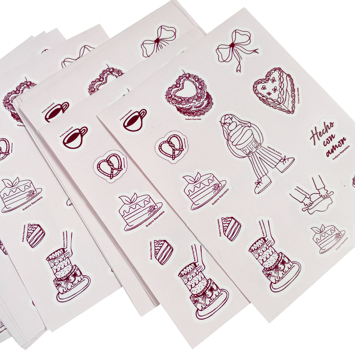 Planilla de Stickers