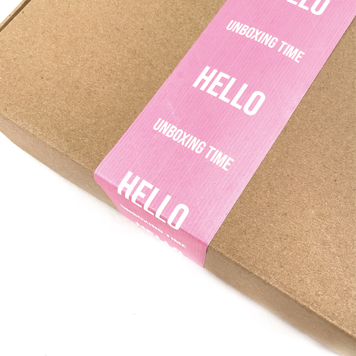 Tape Hello Unboxing Time