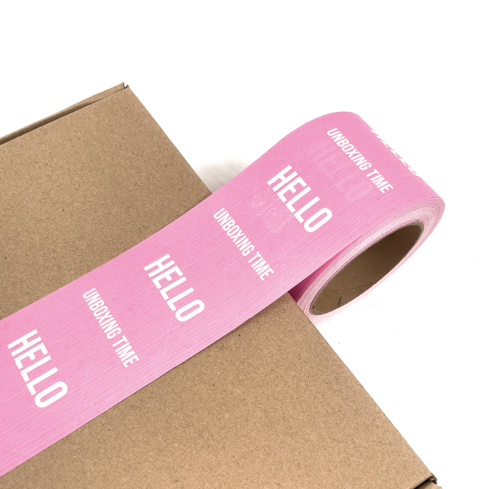 Tape Hello Unboxing Time