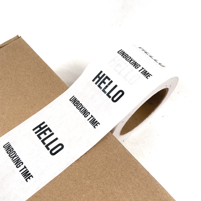 Tape Hello Unboxing Time