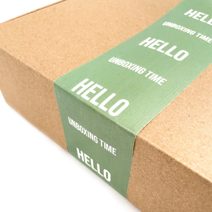 Tape Hello Unboxing Time