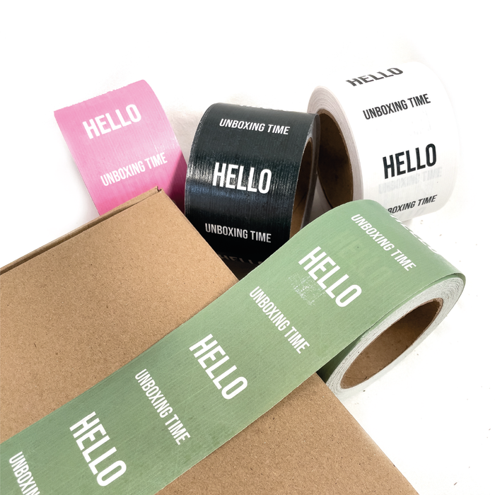 Tape Hello Unboxing Time