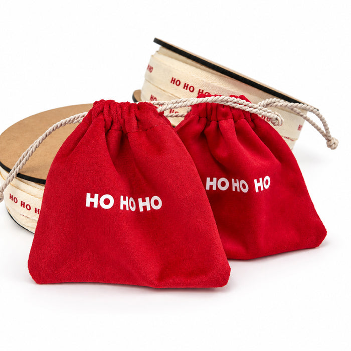 10 bolsas Ho Ho Ho Navidad
