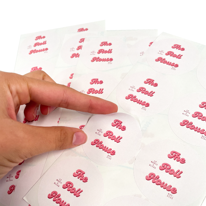 5cm stickers redondas