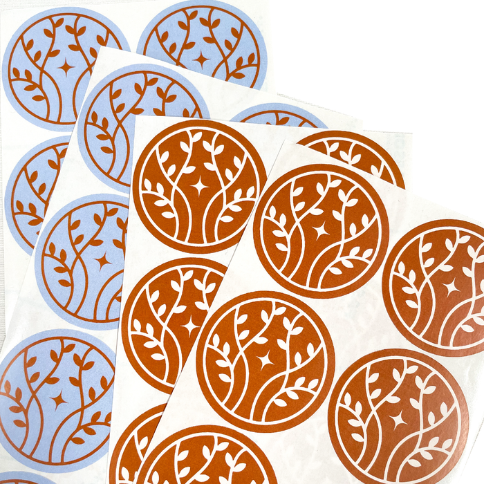 5cm stickers redondas