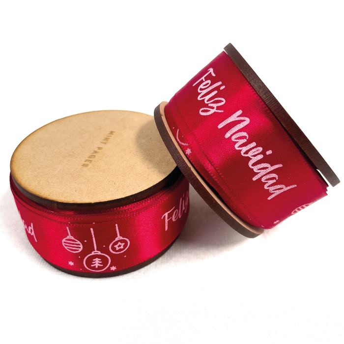 Listón de Navidad Entrega inmediata