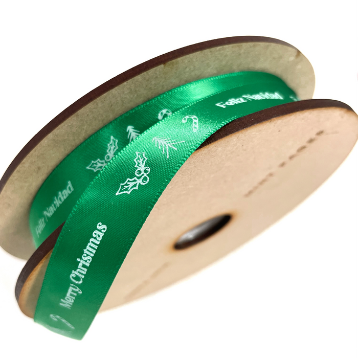 Listón de Navidad Entrega inmediata