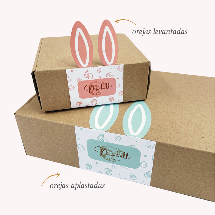 Stickers Para Cerrar Cajas Pascua