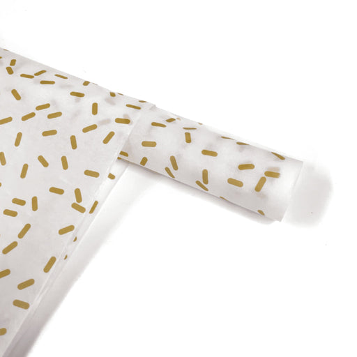 Papel de china para regalo dorado. Papel para envolver regalos. Papel decorativo para fiesta. Papel para regalo.Mint Pages
