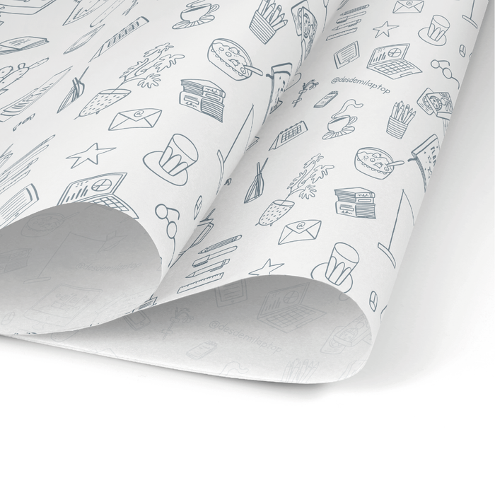 Papel de China y Grado Alimenticio (1000 hojas)