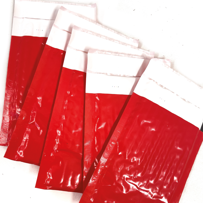 10 Sobres Burbuja Rojos Mini