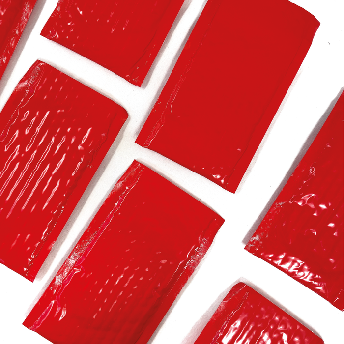 10 Sobres Burbuja Rojos Mini