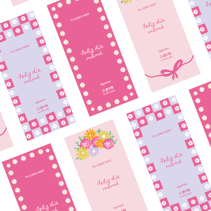 Stickers Para Cerrar Cajas Mamá